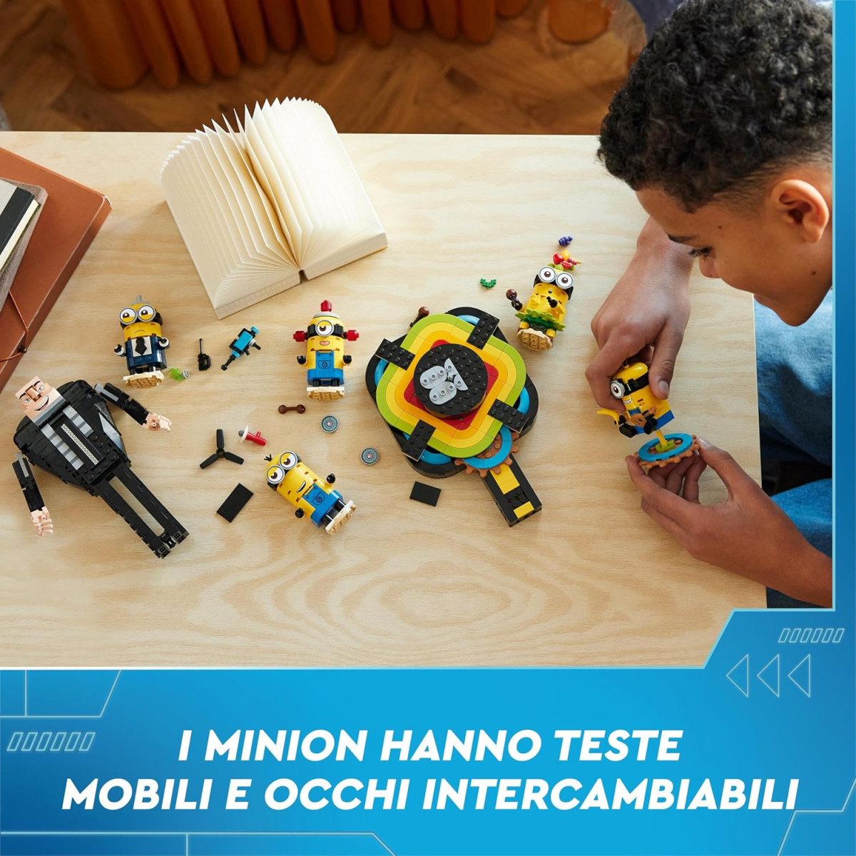 LEGO Minions 75582 - Gru e Minions in mattoncini | Mattoncini