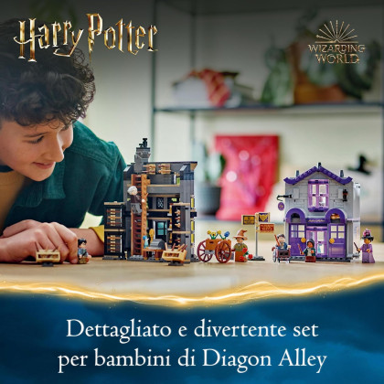 LEGO Harry Potter 76439 - Olivander e Madama McClan: Abiti per tutte le occasioni