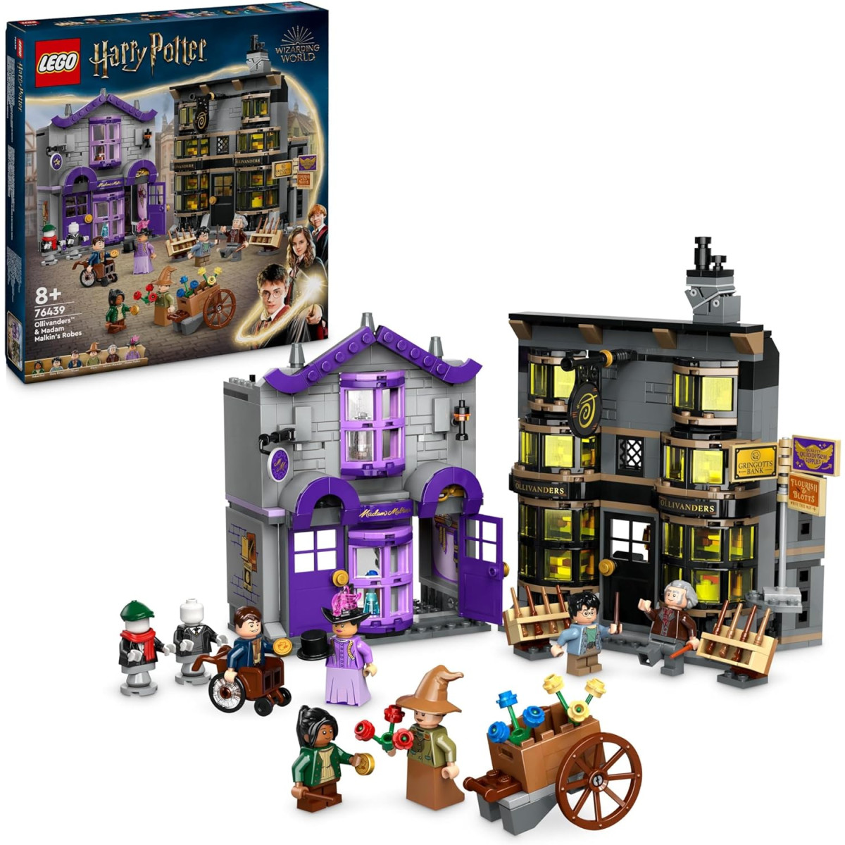 LEGO Harry Potter 76439 - Olivander e Madama McClan: Abiti per tutte le occasioni