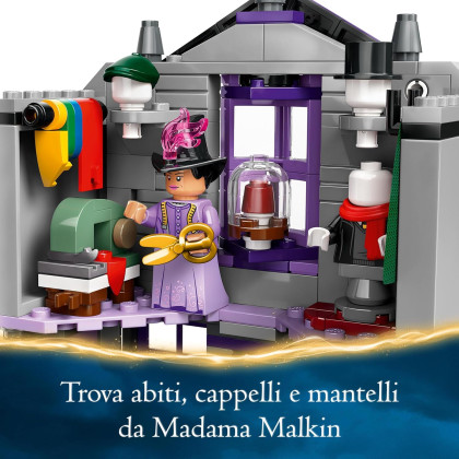 LEGO Harry Potter 76439 - Olivander e Madama McClan: Abiti per tutte le occasioni