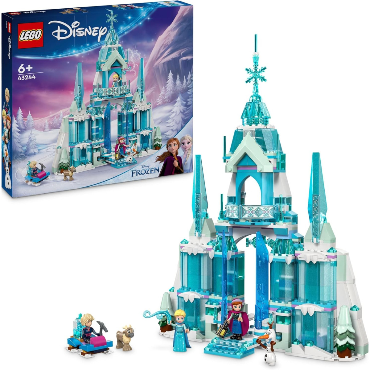 LEGO Disney 43244 - Il Palazzo di ghiaccio di Elsa