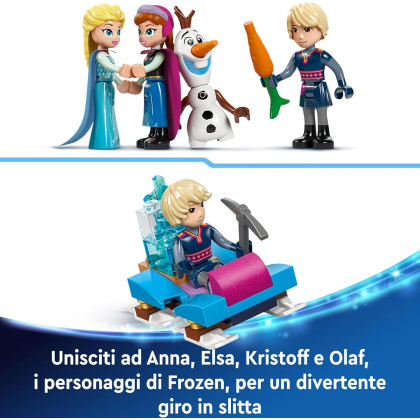 LEGO Disney 43244 - Il Palazzo di ghiaccio di Elsa