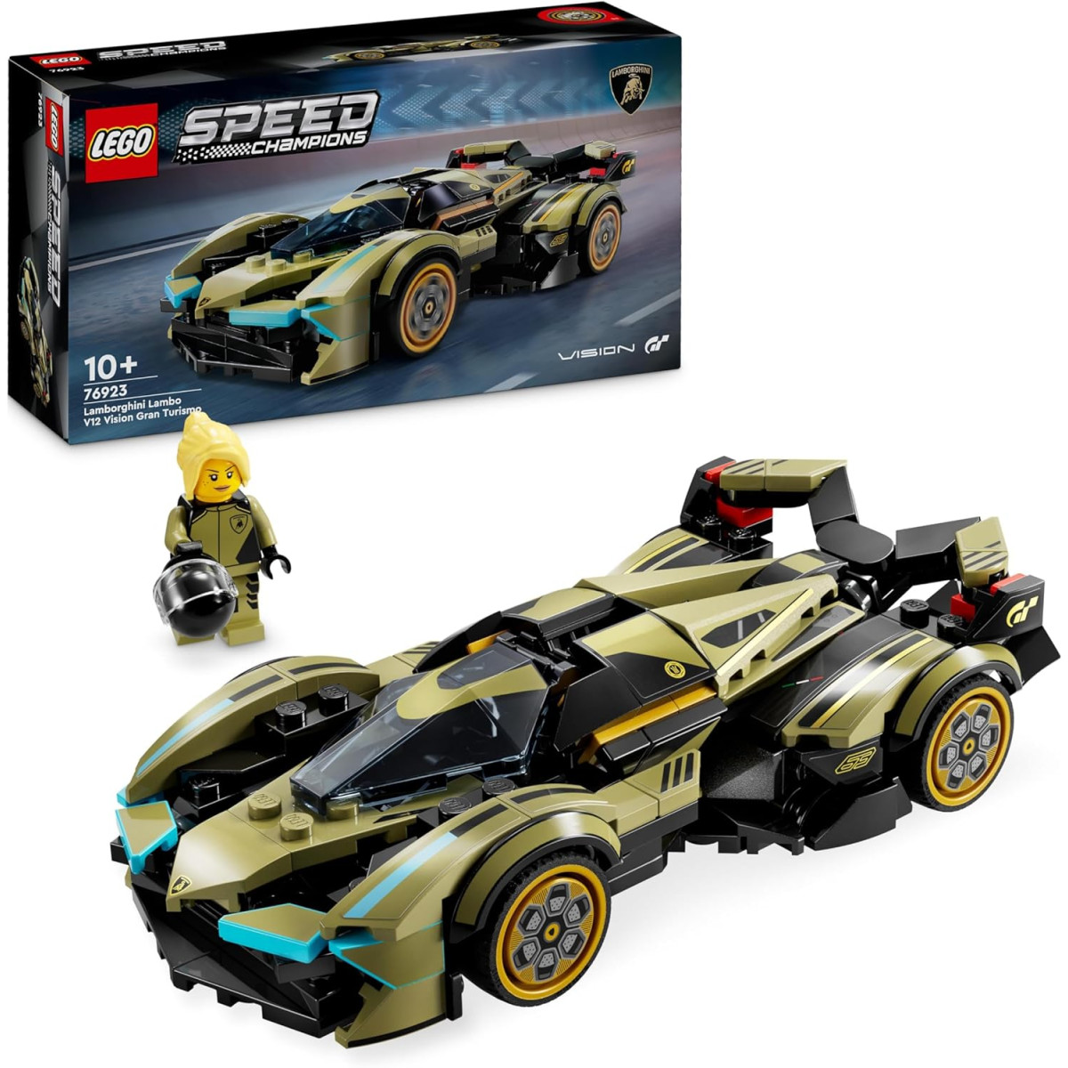 LEGO Speed Champions 76923 - Super car Lamborghini Lambo V12 Vision GT
