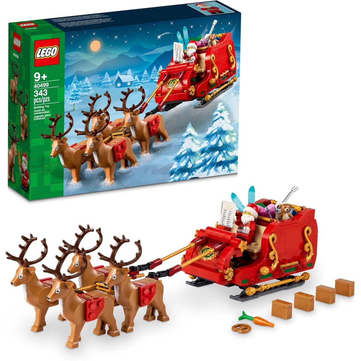 LEGO 40499 - La slitta di Babbo Natale