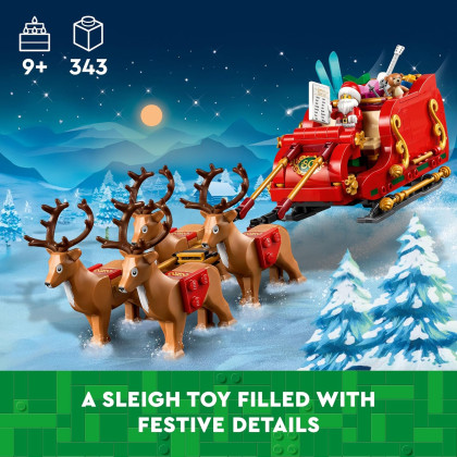 LEGO 40499 - La slitta di Babbo Natale