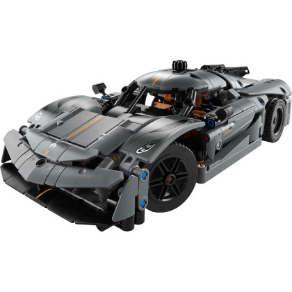 LEGO Technic 42173 - Hypercar Koenigsegg Jesko Absolut grigia