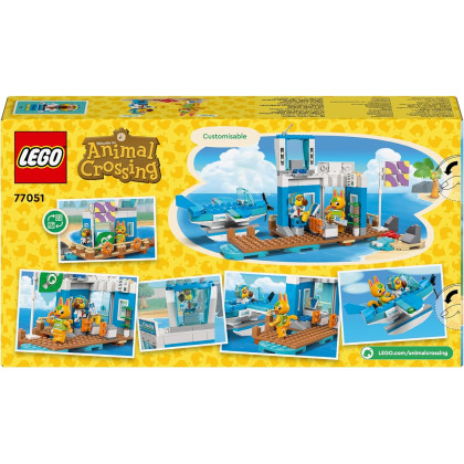 LEGO Animal Crossing 77051 - In volo con la Dodo Airlines