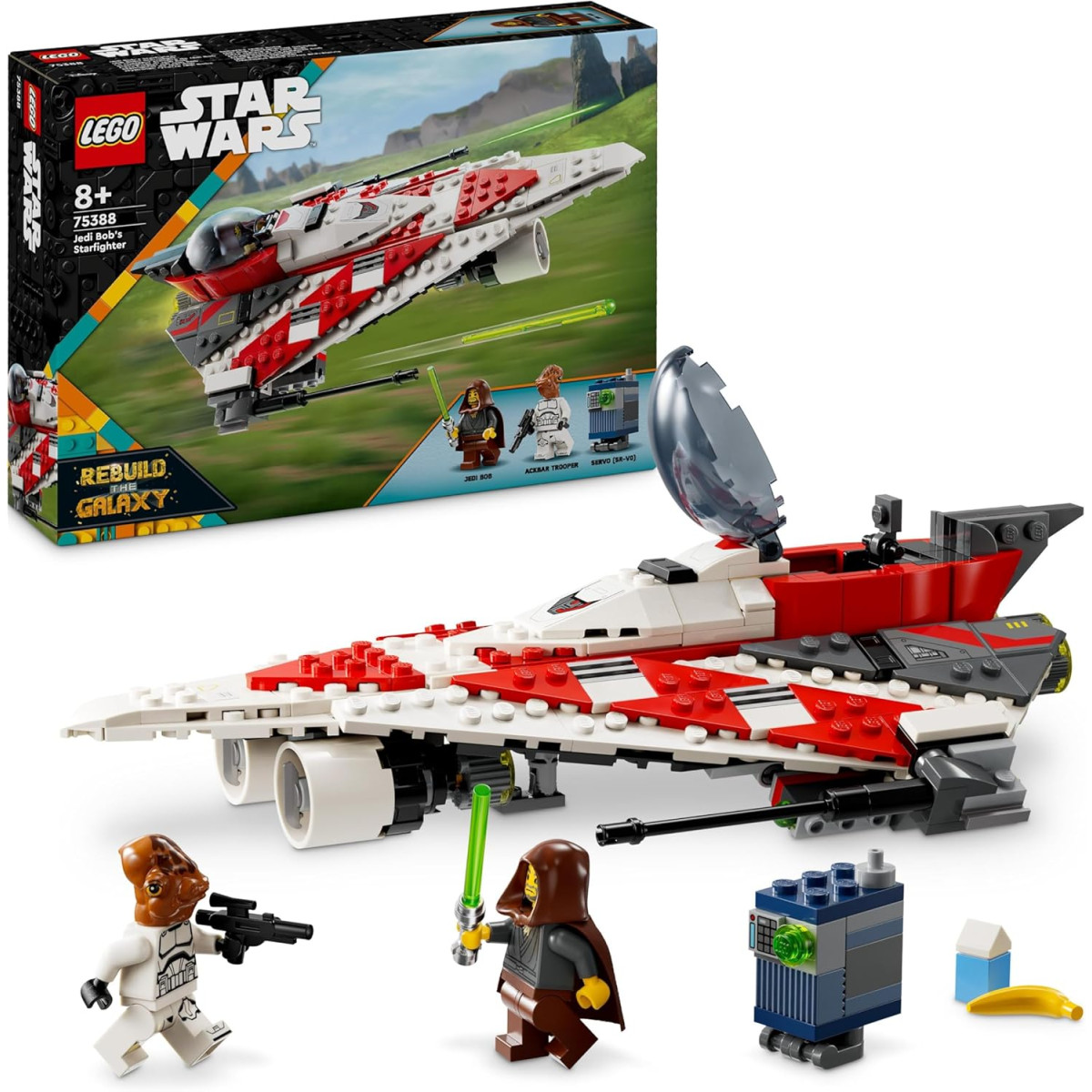 LEGO Star Wars 75388 - Starfighter di Jedi Bob