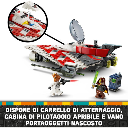 LEGO Star Wars 75388 - Starfighter di Jedi Bob