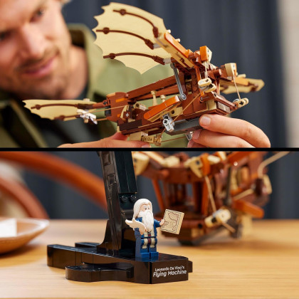 LEGO Icons 10363 - Macchina volante di Leonardo da Vinci