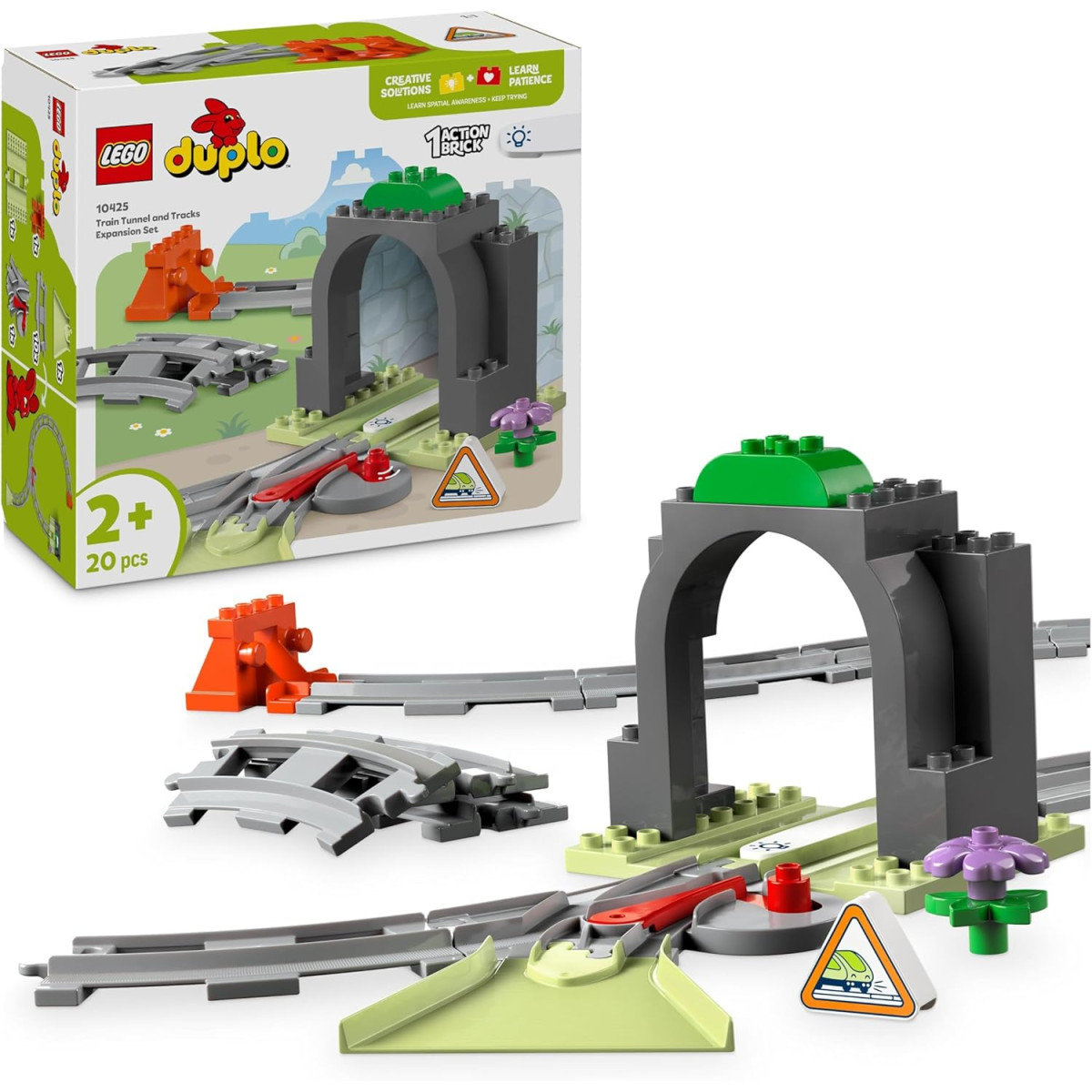 DUPLO 10425 - Pack di espansione tunnel e binari ferroviari