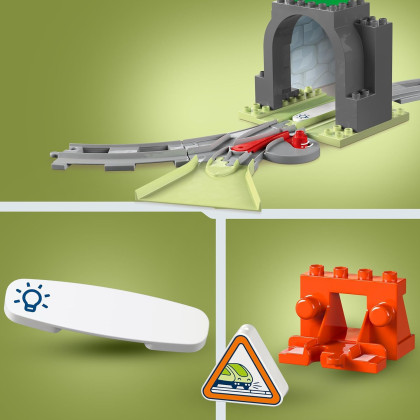 DUPLO 10425 - Pack di espansione tunnel e binari ferroviari