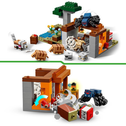 LEGO Minecraft 21269 - Spedizione nella miniera dell’armadillo