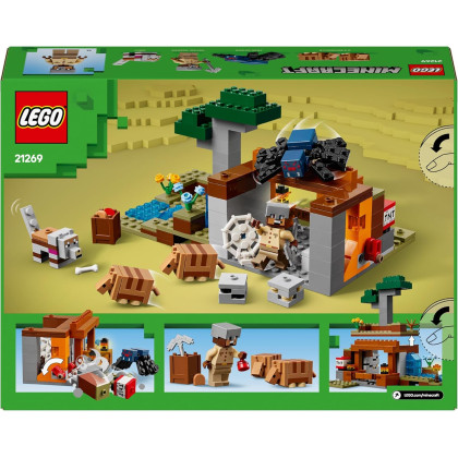LEGO Minecraft 21269 - Spedizione nella miniera dell’armadillo