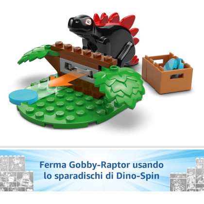LEGO Spidey 11200 - Battaglia con il raptor al quartier generale sull’albero di Spider-man e Gobby