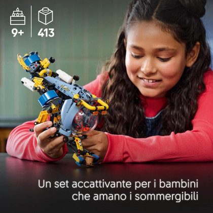 LEGO Technic 42201 - Sottomarino per esplorazioni abissali