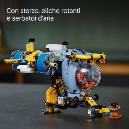 LEGO Technic 42201 - Sottomarino per esplorazioni abissali