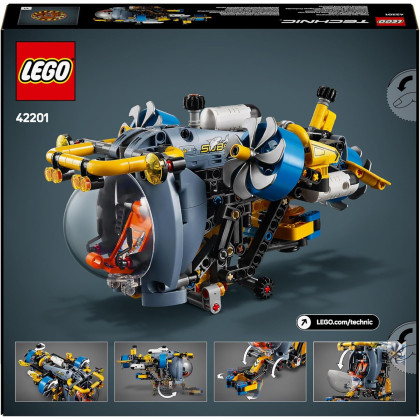 LEGO Technic 42201 - Sottomarino per esplorazioni abissali