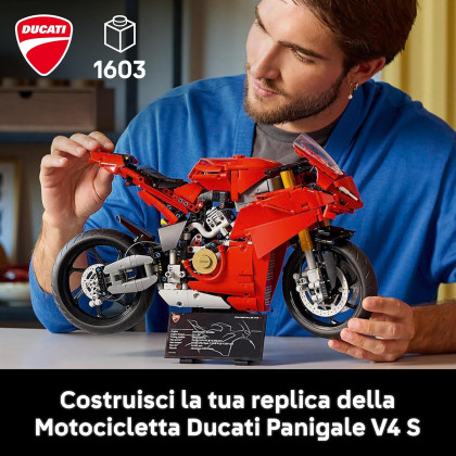 LEGO Technic 42202 - Motocicletta Ducati Panigale V4 S