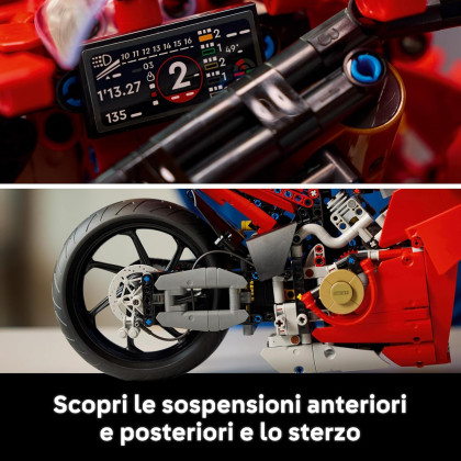 LEGO Technic 42202 - Motocicletta Ducati Panigale V4 S