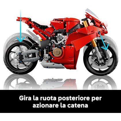 LEGO Technic 42202 - Motocicletta Ducati Panigale V4 S