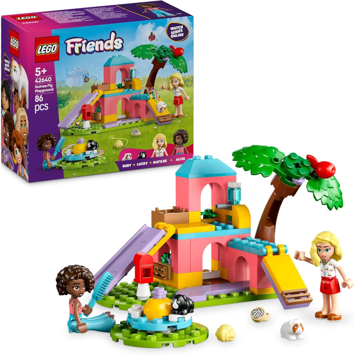 LEGO Friends 42640 - Il parco giochi dei porcellini d’India