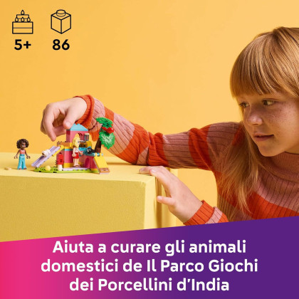LEGO Friends 42640 - Il parco giochi dei porcellini d’India