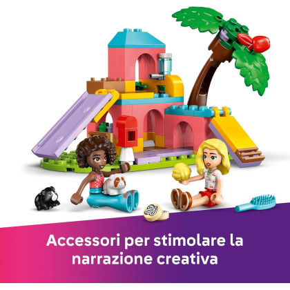 LEGO Friends 42640 - Il parco giochi dei porcellini d’India