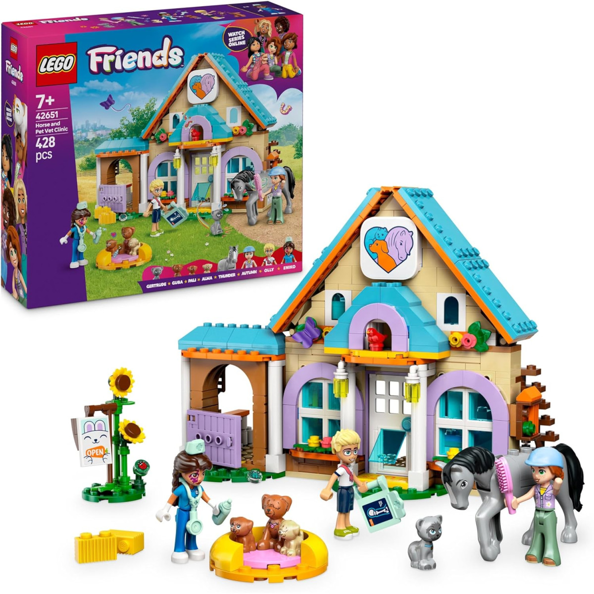 LEGO Friends 42651 - Cavallo e clinica veterinaria
