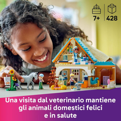 LEGO Friends 42651 - Cavallo e clinica veterinaria
