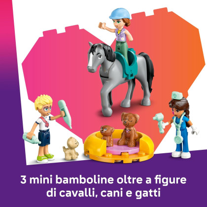 LEGO Friends 42651 - Cavallo e clinica veterinaria
