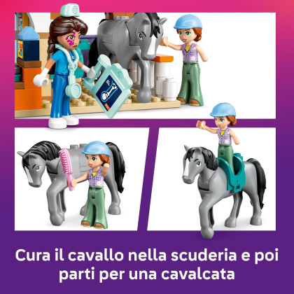 LEGO Friends 42651 - Cavallo e clinica veterinaria