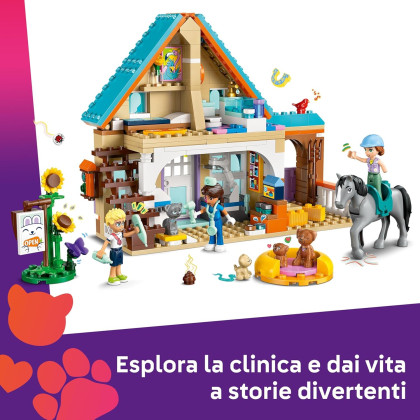 LEGO Friends 42651 - Cavallo e clinica veterinaria