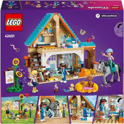 LEGO Friends 42651 - Cavallo e clinica veterinaria