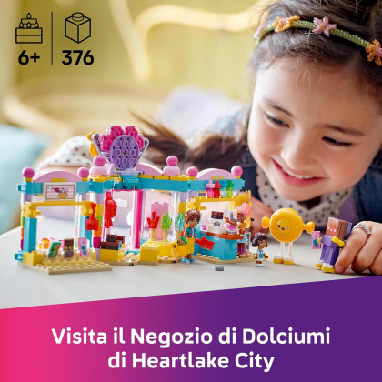 LEGO Friends 42649 - Negozio di dolciumi di Heartlake City