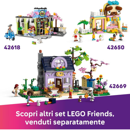 LEGO Friends 42649 - Negozio di dolciumi di Heartlake City