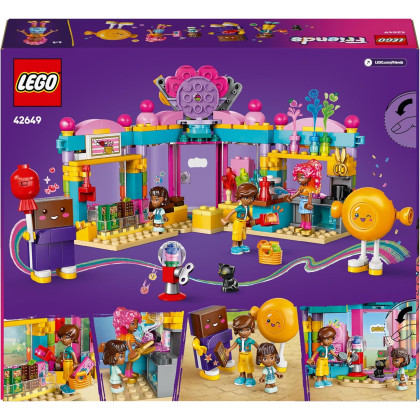 LEGO Friends 42649 - Negozio di dolciumi di Heartlake City