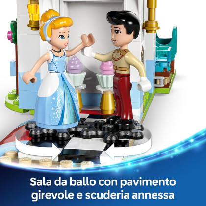 LEGO Disney 43275 - Castello e carrozza di Cenerentola