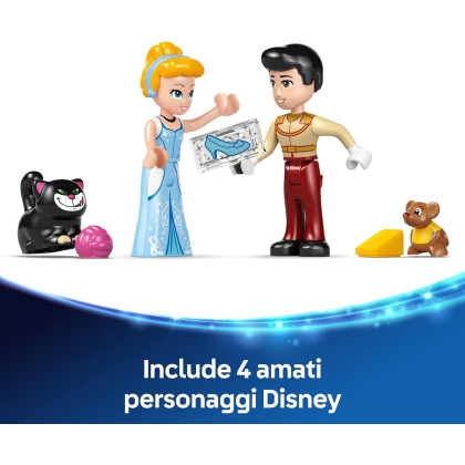 LEGO Disney 43275 - Castello e carrozza di Cenerentola