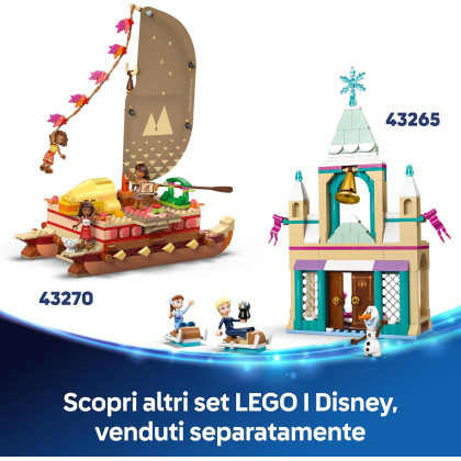 LEGO Disney 43275 - Castello e carrozza di Cenerentola