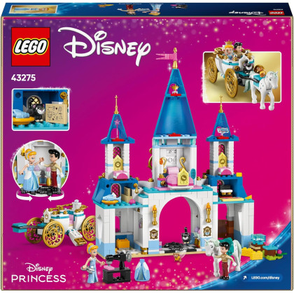 LEGO Disney 43275 - Castello e carrozza di Cenerentola
