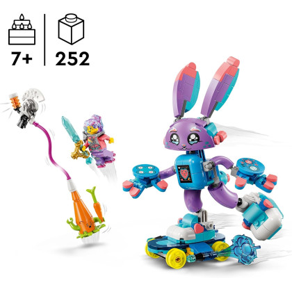 LEGO Dreamzzz 71490 - Izzie e il coniglietto del gaming Bunchurro