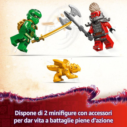 LEGO Ninjago 71829 - Drago della foresta verde di Lloyd