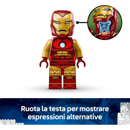 LEGO Marvel 76307 - Mech di Iron Man contro Ultron