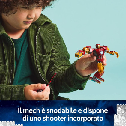 LEGO Marvel 76307 - Mech di Iron Man contro Ultron