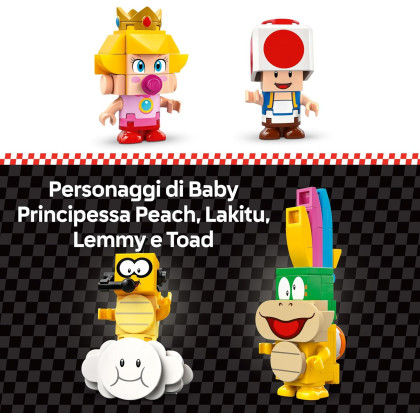 LEGO Mario Kart™: Pack Baby Peach e Gran Premio