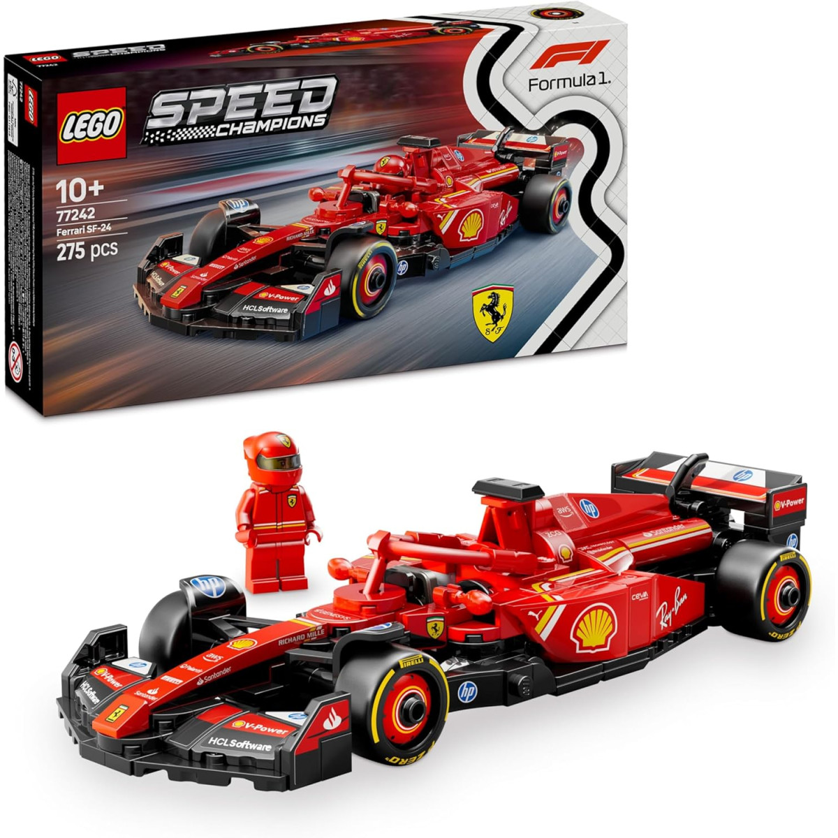 LEGO Speed Champions 77242 - Auto da corsa F1® Ferrari SF-24