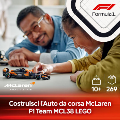 LEGO Speed Champions 77251 - Auto da corsa McLaren F1® Team MCL38