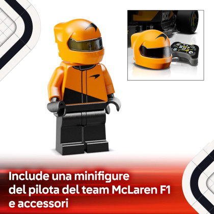 LEGO Speed Champions 77251 - Auto da corsa McLaren F1® Team MCL38