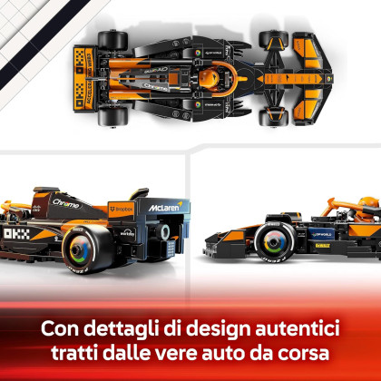 LEGO Speed Champions 77251 - Auto da corsa McLaren F1® Team MCL38